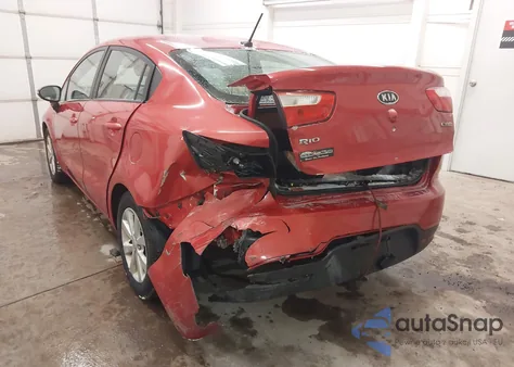 2012 Kia Rio Ex z USA, uszkodzony, nr VIN KNADN4A34C6055651